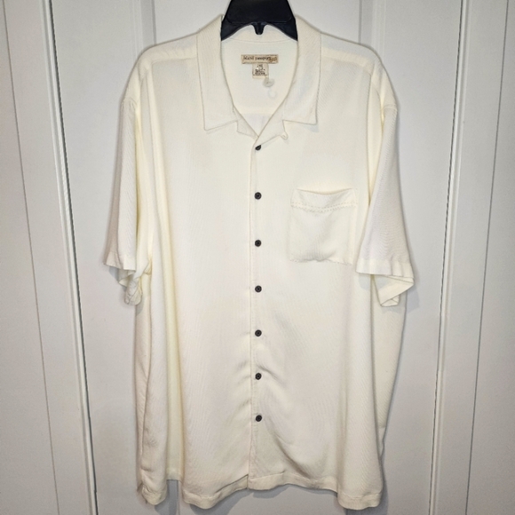 Island Passport Mens Relaxed Fit Rayon Polyester Classic Preppy Golf Shirt 2XL - Picture 8 of 8